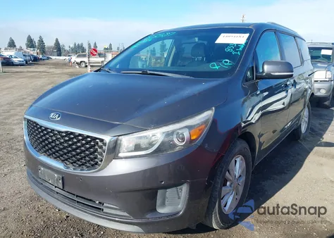 2017 Kia Sedona Lx from USA, damaged, VIN KNDMB5C15H6283775